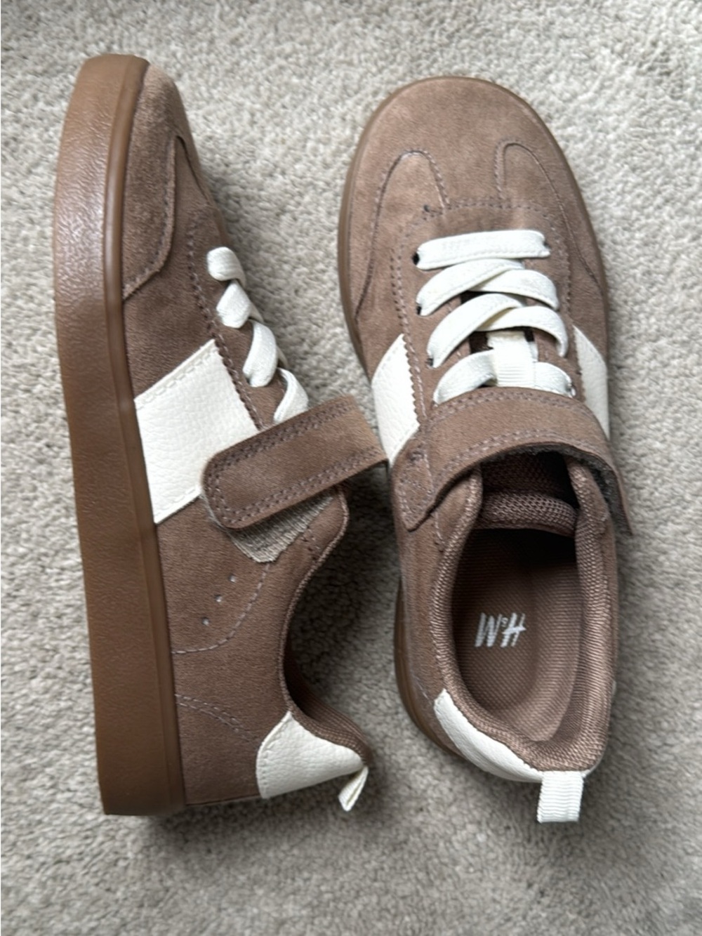 H&M Kids Beige and cream Sneakers